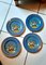 Porcelain Plates by Versace for Rosenthal, Set of 4, Image 1