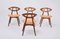 Danish Mid-Century Modern Eye Chairs by Ejvind Johansson, Set of 4 5