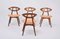 Danish Mid-Century Modern Eye Chairs by Ejvind Johansson, Set of 4, Image 5