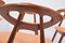 Danish Mid-Century Modern Eye Chairs by Ejvind Johansson, Set of 4 10
