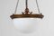 Opaline Bowl Ceiling Light from Sunco, Image 3
