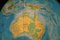 Globe en Verre Illuminé Art Déco avec Pied Diapason en Noyer de Columbus Oestergaard 34