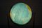 Globe en Verre Illuminé Art Déco avec Pied Diapason en Noyer de Columbus Oestergaard 45