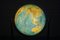 Globe en Verre Illuminé Art Déco avec Pied Diapason en Noyer de Columbus Oestergaard 43