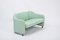 Italian Mid-Century Modern Two-Seater D142 Sofa by Eugenio Gerli for Tecno, 1966, Image 3