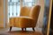 Skandinavischer Mid-Century Sessel aus hochflorigem Samt Dedar, 1950er 11