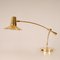 Mid-Century Modern Equilibrium Table Lamp with Floating Arm in Gilt Brass, 1960s 1
