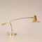 Mid-Century Modern Equilibrium Table Lamp with Floating Arm in Gilt Brass, 1960s 5
