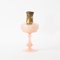 Lampada da profumo in vetro opalino rosa di Verrerie De Portieux e Lampe Berger, anni '50, Immagine 1