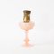 Pink Opaline Glass Fragrance Lamp from Verrerie De Portieux and Lampe Berger, 1950s 1