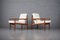 Boucle & Teak Armchair by Arne Vodder for Glostrup, 1960s, Set of 2 3