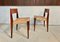 Danish Minimalist Model Pia Teak Dining Chairs with Paper Cord Seats by Poul Cadovius for Royal Persiennen, 1958, Set of 2 2