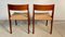 Danish Minimalist Model Pia Teak Dining Chairs with Paper Cord Seats by Poul Cadovius for Royal Persiennen, 1958, Set of 2 15
