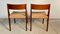 Danish Minimalist Model Pia Teak Dining Chairs with Paper Cord Seats by Poul Cadovius for Royal Persiennen, 1958, Set of 2, Image 15