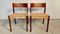 Danish Minimalist Model Pia Teak Dining Chairs with Paper Cord Seats by Poul Cadovius for Royal Persiennen, 1958, Set of 2 11