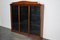 Late 19th Century Chocolate Mahogany Shop Display Cabinet or Vitrine, Image 2