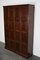 Antique Dutch Oak Locker Cabinet Post Office, 1920s 11