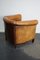 Vintage Dutch Cognac Colored Leather Club Chair, Image 8