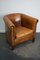 Club chair vintage in pelle color cognac, Paesi Bassi, Immagine 2