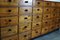 Large Industrial German Mid-20th Century Pine Apothecary Cabinet, Image 2