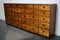 Large Industrial German Mid-20th Century Pine Apothecary Cabinet 7