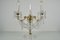 Lámpara de mesa Mid-Century de cristal de Kamenicky Senov, años 60, Imagen 12