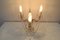 Lámpara de mesa Mid-Century de cristal de Kamenicky Senov, años 60, Imagen 5