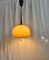 Mid-Century White Pendant Lamp by Harvey Guzzini for Meblo, 1970s 10