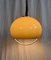 Mid-Century White Pendant Lamp by Harvey Guzzini for Meblo, 1970s 5