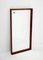 Wall Mirror with Teak Frame, Denmark, 1970s 2