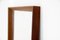 Wall Mirror with Teak Frame, Denmark, 1970s, Image 4