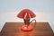 Small Red Bauhaus Table Lamp, Czechoslovakia, 1930s, Image 11