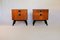 Mid-Century Bedside Tables by Jindrich Halabala, 1950s, Set of 2 2