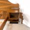 Antikes Art Deco Doppelbett aus Nussholzfurnier 14