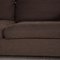 Gray Brown Fabric Who's Perfect Luca Corner Sofa 3