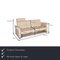 Cream Leather Metropolitan 3-Seat Sofa with Relaxation Function from Stressless 2