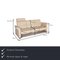 Cremefarbenes Metropolitan 3-Sitzer Sofa mit Entspannungsfunktion von Stressless 2