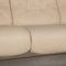Cremefarbenes Metropolitan 3-Sitzer Sofa mit Entspannungsfunktion von Stressless 3
