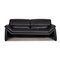 Blue Leather 2-Seat Sofa from De Sede 1