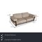 Cremefarbene 2-Sitzer Ledersofas von Natuzzi, 2er Set 2