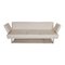 Cream Leather 3-Seat Sofa by Walter Knoll 3