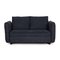 Blue Fabric Levi 2-Seat Sofa with Sleeping Function by Signet 1