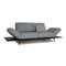 Ice Blue Fabric Aura 2-Seat Sofa with Relaxation Function by Rolf Benz 8