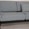 Ice Blue Fabric Aura 2-Seat Sofa with Relaxation Function by Rolf Benz 4