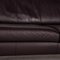 Aubergine Leather AK 644 2-Seat Sofas by Rolf Benz, Set of 2 4