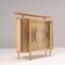Gold and Marbled Effect Formica & Glass Bar Cabinet, 1960s 6