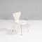 White Series 7 Dining Chairs by Arne Jacobsen for Fritz Hansen, Set of 4, Image 7