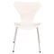 White Series 7 Dining Chairs by Arne Jacobsen for Fritz Hansen, Image 1