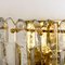 Xl Palazzo Wandlampen aus vergoldetem Messing & Glas von Kalmar, 2er Set 6