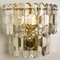 Xl Palazzo Wall Light Fixtures in Gilt Brass and Glass from Kalmar, Set of 2 4